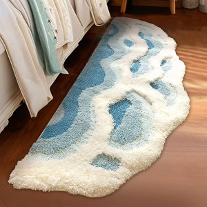Ocean Waves Handwoven Rug
